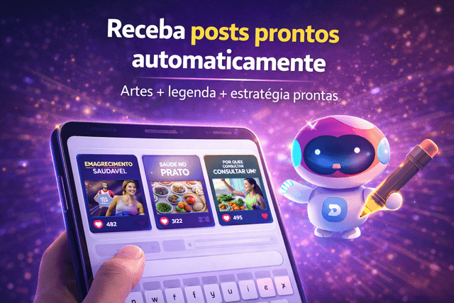 👉 Receba posts prontos automaticamente